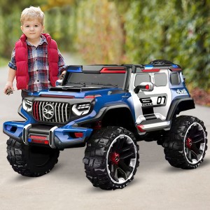 Дитячий електромобіль Jeep 900 (AM-11), Синій (360T)