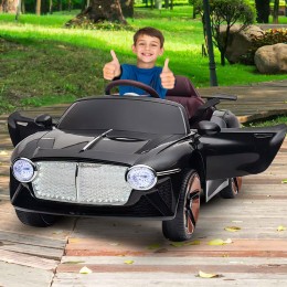 Дитячий електромобіль Bentley 6688(AM-19), Чорний (360T)