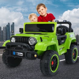 Детский электромобиль Jeep 888(AM-31), Зеленый (360T)