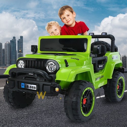 Дитячий електромобіль Jeep 888(AM-31), Зелений (360T)