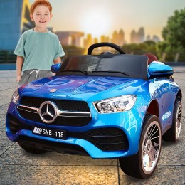 Детский электромобиль Mercedes Benz 118 (AM-42), Синий (360T)