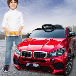 Детский электромобиль BMW X6 968(AM-121), Красный (360T)