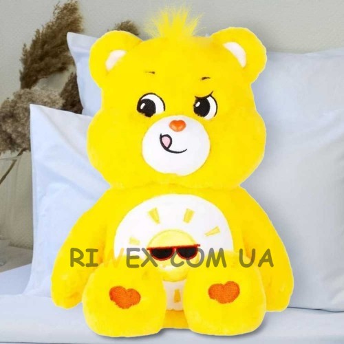 Плюшевая игрушка Заботливый мишка Care Bears Подозрительный, Желтый (HA-2)