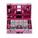Стартовий набір косметики для макіяжу GM19423 у рожевій валізці