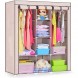 Складной тканевый шкаф Storage Wardrobe 88130, Бежевый