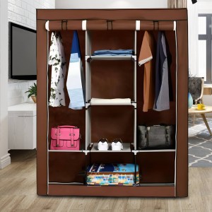 Складной тканевый шкаф Storage Wardrobe 88130, Коричневый