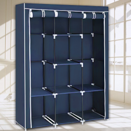 Складна тканинна шафа Storage Wardrobe 28130, Синій