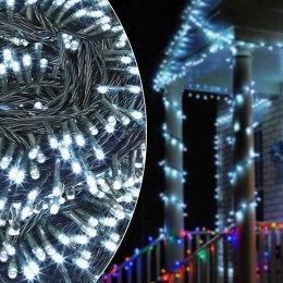Новогодняя уличная гирлянда DRF 600 LED, 50 метров, Белый (2024)