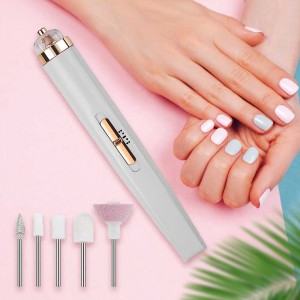 Фрезер Flawless Salon Nails EL-2131 для манікюру та педикюру, Білий