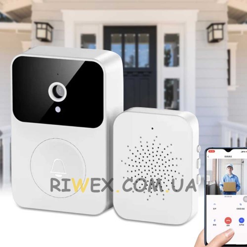 Умный дверной видеозвонок Doorbell X9 с WIFI камерой и датчиком движения (626)