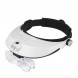 Бинокулярные очки лупа для радиомонтажа Beileshi, LED подсветка, сменные линзы (626)