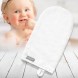 Бамбуковая мочалка-варежка BabyOno 347/06 для купания 0+, Белый (SB)