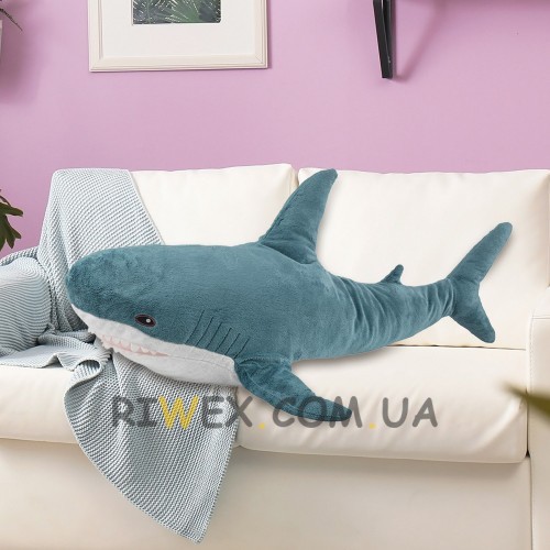 Мягкая игрушка акула Shark doll EL-2117-15, 80 см (237)