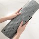 Нескользящий коврик со шлифовальным камнем для ванной комнаты Bathroom mat 80 x 40 см, Серый (212)