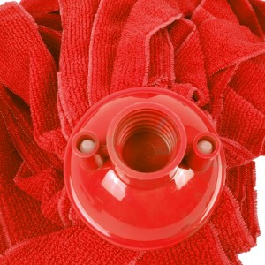 Насадка для швабры Eco Fabric EF-0160-MB МОП СПИДНИЧКА из полосок микрофибры 160г, Красный (DRK)