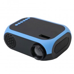 Мультимедійний портативний проектор Full HD Led Projector YG320C, Чорно-синій (626)