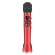 Бездротовий вокальний мікрофон для караоке L-598, з USB, Червоний (205)