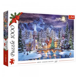 Пазлы Trefl 10629 Рождественская атмосфера, 1000 элм. (SB) Пазлы Trefl 10629 Рождественская атмосфера, 1000 элм. (SB)