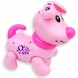 Игрушечная собачка на батарейках Смешной щенок EM 070 A, Розовый (IGR24)