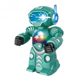 Интерактивная игрушка Робот EL-2048 на батарейках, Бирюзовый (B)