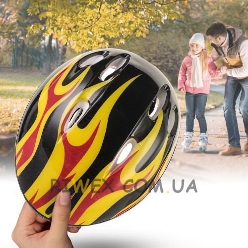 Защитный детский шлем Z5 для катания, Sports Helmet, Черный (ARSH)