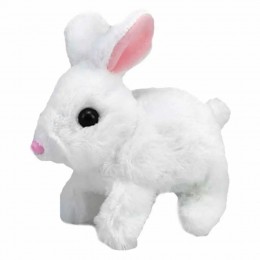 Интерактивная игрушка Pitter patter pets Кролик: звук, светится, играет музыка, Белый (626)