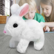 Інтерактивна іграшка Pitter patter pets Кролик: звук, світиться, грає музика, Білий (626)