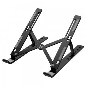 Складна розсувна пластикова регульована підставка для ноутбука та планшета Multi Position Чорний (205) Складна розсувна пластикова регульована підставка для ноутбука та планшета Multi Position Чорний (205)