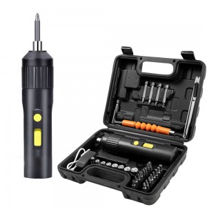 Отвертка аккумуляторная в кейсе + набор инструментов 33 предмета (259)