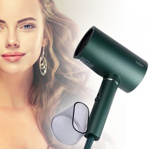 Фен с концентратором Fashion hair dryer MAG-653 QUICK-Drying hair care 200 Вт, Зелений