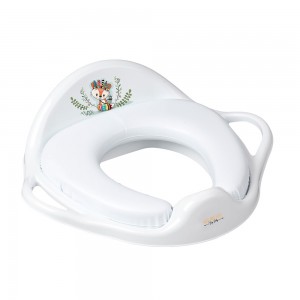 Туалетне сидіння М'яке Дикий захід: Лисиця DZ-020-103, Білий (SB) Туалетне сидіння М'яке Дикий захід: Лисиця DZ-020-103, Білий (SB)