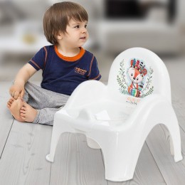 Детский горшок в форме стульчика Tega Baby DZ-007-103  Дикий запад, Лисёнок (SB)
