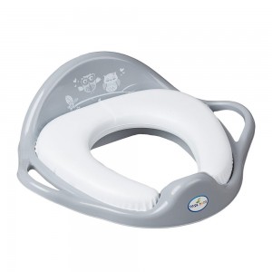 Туалетное сиденье Tega Baby SO-020-106 Мягкое Сова, Серый (SB) Туалетное сиденье Tega Baby SO-020-106 Мягкое Сова, Серый (SB)