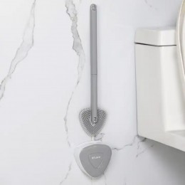 Туалетний йоржик MOP AND17-10 із силіконовою гнучкою щіткою, Сірий (205)