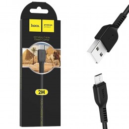 Интерфейсный кабель USB-microUSB 2m Hoco X20 Flash (206)