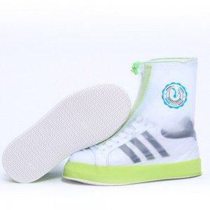 Багаторазові бахіли-чохли Waterproof Shoe Covers на взуття від дощу і бруду, розмір S (35-36), Зелений