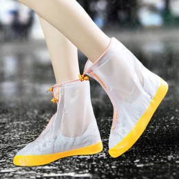 Багаторазові бахіли-чохли Waterproof Shoe Covers на взуття від дощу і бруду, розмір S (35-36), Жовтий