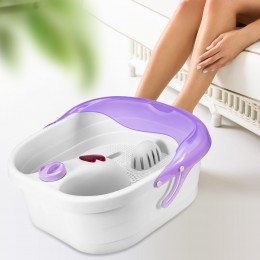 Гідромасажна ванночка для ніг з масажером SQ-368 Footbath Massager, Фіолетовий