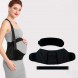 Бандаж для вагітних з резинкою через спину для підтримки, розмір XXL, Чорний (205)