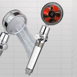 Турбо лейка с вентилятором и фильтром вращение 360°, 26х7,8 см, Красный вентилятор