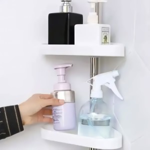 Телескопічна кутова полиця-етажерка у ванну 4 рівня Multi Corner Shelf (205)