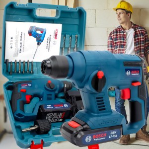 Акумуляторний бездротовий перфоратор у кейсі для зберігання Bosch GBH 36V-Li Compact 36V 5Ah 1800 об/хв 4850 уд/хв (AN)