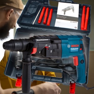Профессиональный перфоратор в кейсе для хранения Bosch GBH 2-28 DFV 900 Вт 3.2 Дж 1300 об/хв 4000 уд/хв (AN)