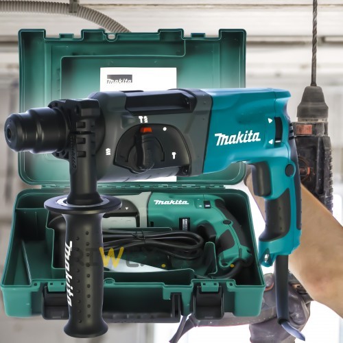 Професійний перфоратор у кейсі для зберігання Makita HR2470F 780 Вт 2.4 Дж 1100 об/хв 4500 уд/хв (AN)