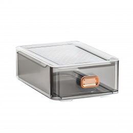 Универсальный прозрачный пластиковый ящик для хранения вещей 50208-0041 Серый (WAN)