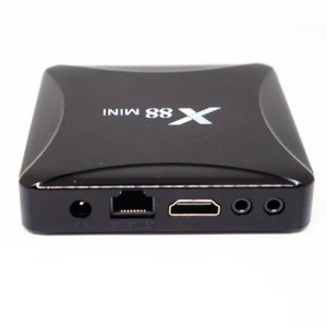 ТВ-приставка Smart TV Box Android X88 mini 4 ядра 4Gb RAM 32Gb ROM Android с пультом управления (205) ТВ-приставка Smart TV Box Android X88 mini 4 ядра 4Gb RAM 32Gb ROM Android с пультом управления (205)