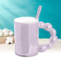 Чашка керамическая 0202, Фиолетовый (WAN)