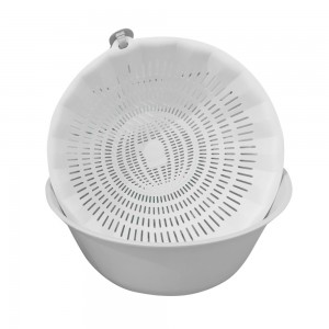 Дуршлаг двухслойный средний 50208-0058, Белый (WAN) Дуршлаг двухслойный средний 50208-0058, Белый (WAN)