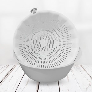 Дуршлаг двухслойный средний 50208-0058, Белый (WAN) Дуршлаг двухслойный средний 50208-0058, Белый (WAN)