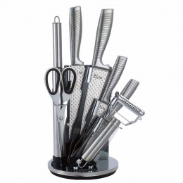 Набор профессиональных ножей German Family Z-Line GF-S11 8 предметов с подставкой